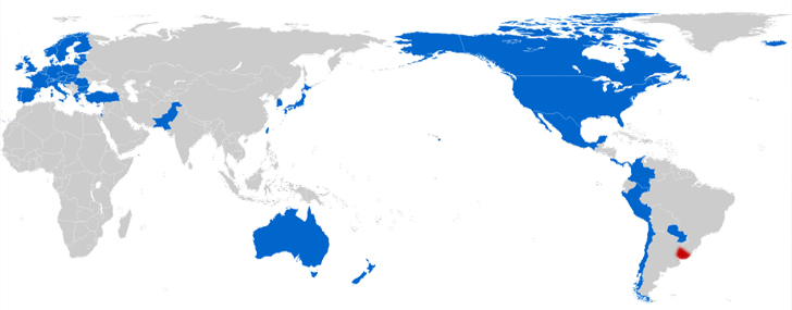 Uruguay forma parte del TISA?