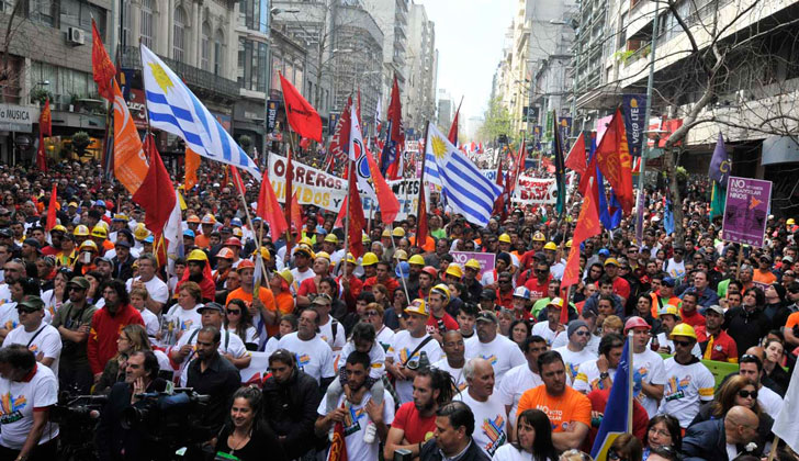 Paro Marcha Y Acto Del PIT CNT Con Amplia Plataforma Reivindicativa