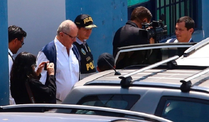 Pedro Pablo Kuczynski quedó detenido mientras es investigado por corrupción