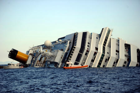 naufragio crucero italia afp