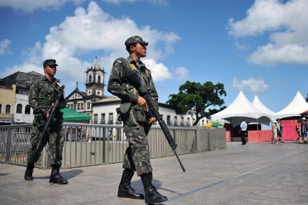 Militares Bahía  Brasil AFP