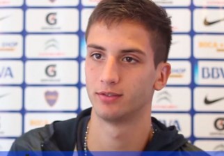 Bentancur tiene como ídolo a Pacheco . Foto: Captura de video de Boca Juniors