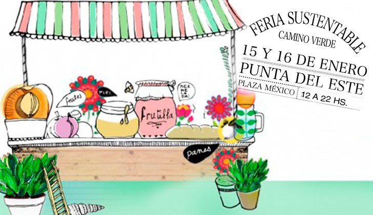 El 15 y 16 de enero la Feria de Camino Verde llega a Punta del Este.