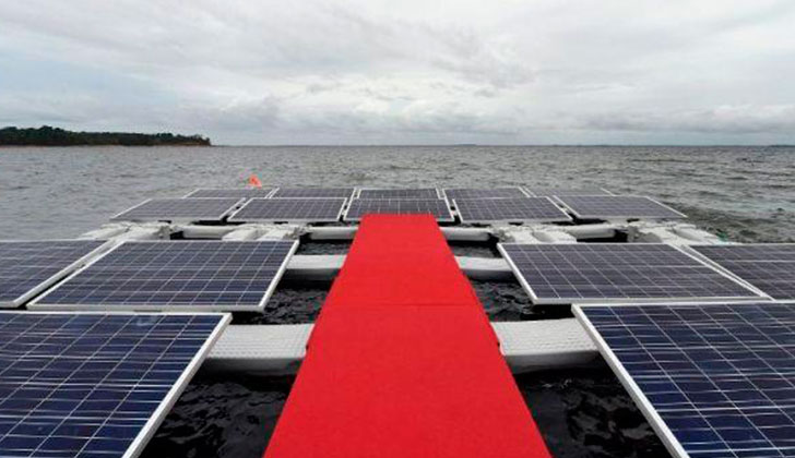 Brasil: represa de Balbina podría transformarse en un proyecto sustentable de energía solar . Foto: AFP