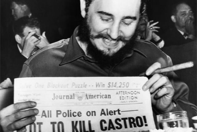 Las diez formas más curiosas con las que CIA intentó matar a Fidel Castro