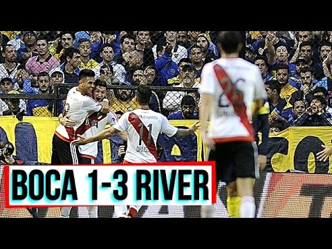 River Plate Vencio A Boca Juniors 3 1 En La Bombonera Noticias Uruguay Lared21 Diario Digital