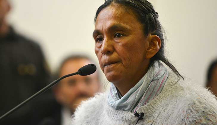 Revocan la prisión domiciliaria a Milagro Sala .