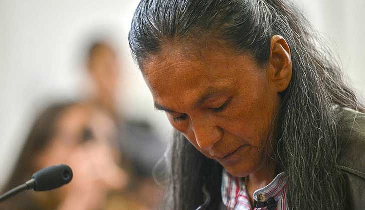 Trasladan otra vez a Milagro Sala al penal de Alto Comedero.