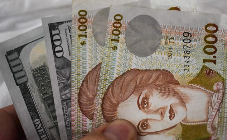 La cotización del dólar en Uruguay se mantiene estable