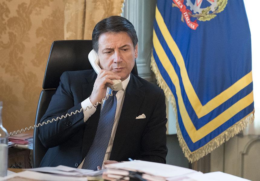 Giuseppe Conte renunció a su puesto de primer ministro de Italia. Foto: Gobierno de Italia