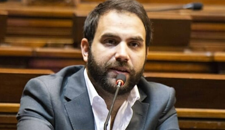Diputado del Partido Socialista, Gonzalo Civila. Foto: PS.