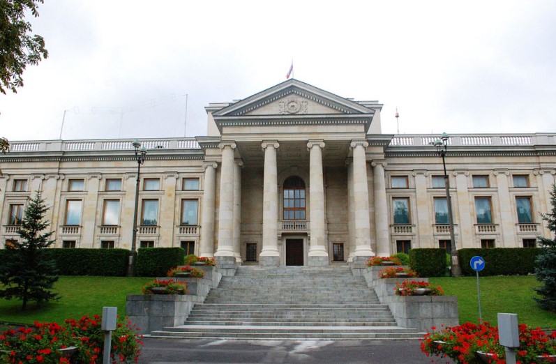 Embajada de Rusia en Varsovia, Polonia. Foto: Wikimedia Commons