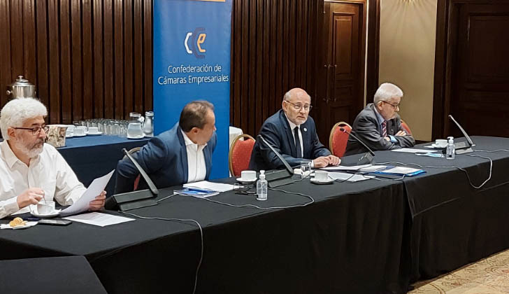 Meeting of the Confederation of Business Chambers.  Photo: Twitter.