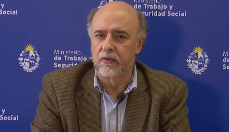 Pablo Mieres, Minister of Labor and Social Security.