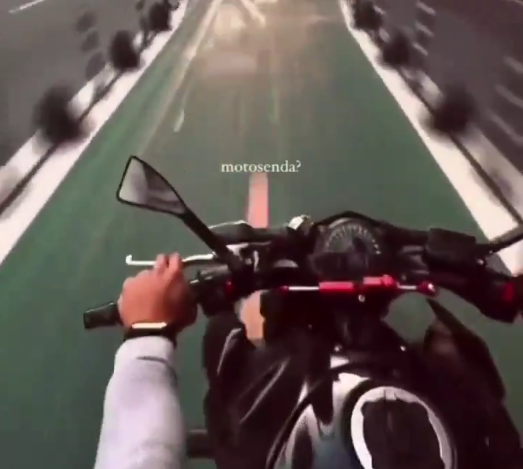 motocicleta bicisenda montevideo