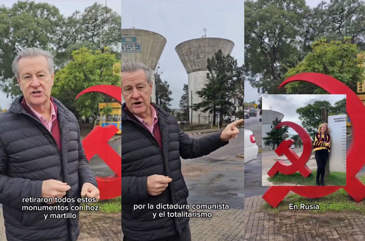 Gurméndez criticó monumento “comunista” y lo comparó con la esvástica de los nazis