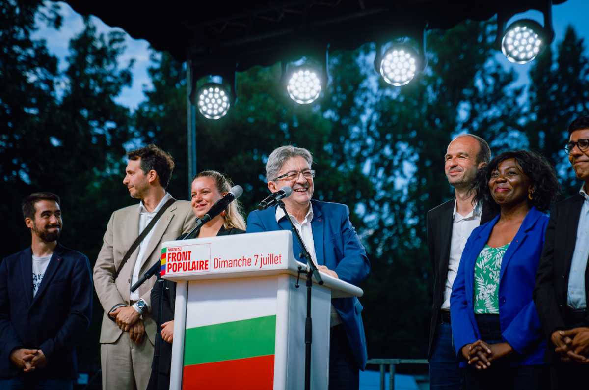 Jean Luc Melenchon fue uno de los grandes ganadores de la coalición de izquierda.