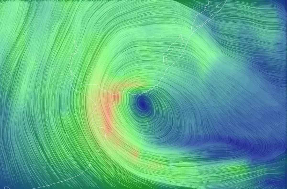 ciclon extratropical uruguay