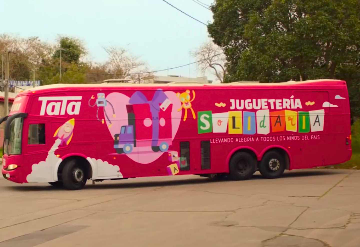 juguetería movil tata supermercados