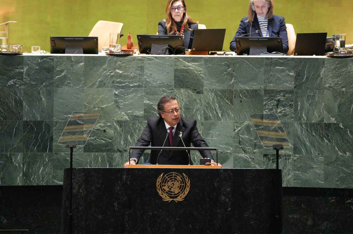 Discursos en la ONU: Petro insta a combatir desigualdad y cambio climático juntos 