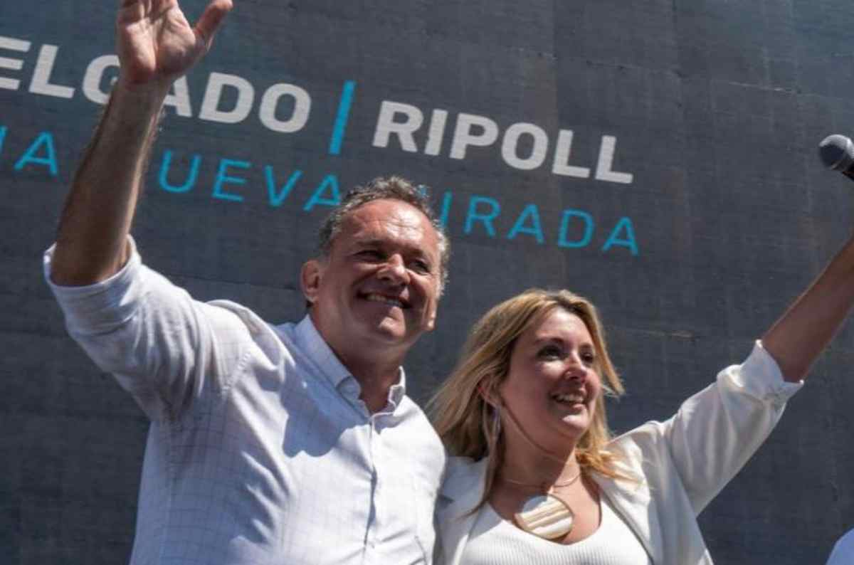 Álvaro Delgado and Valeria Ripoll, formula of the National Party