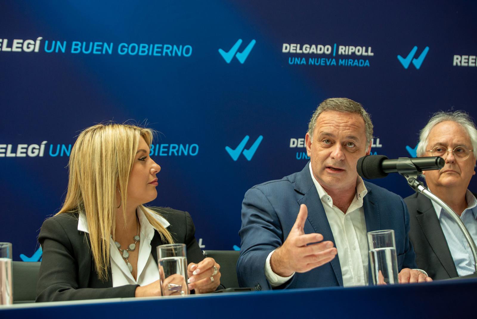 Valeria Ripoll y Álvaro Delgado, fórmula presidencial del Partido Nacional