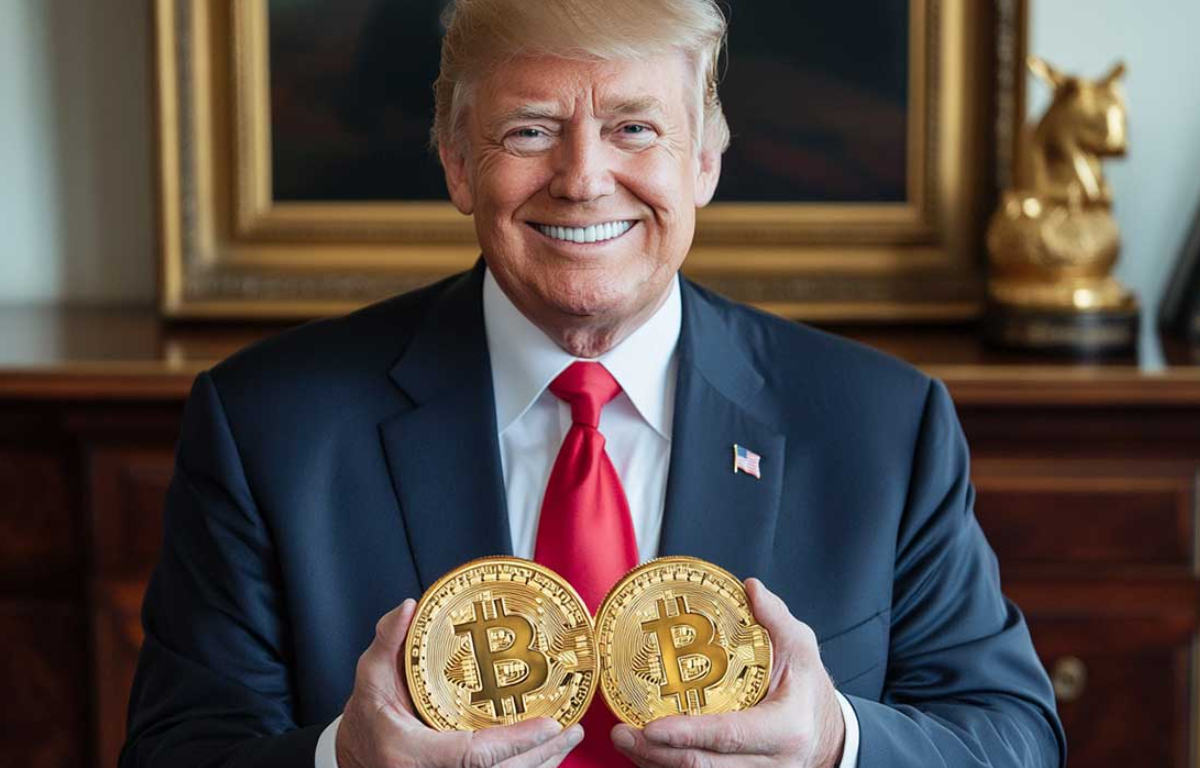 Asume Donald Trump como presidente de Estados Unidos y sube el precio del Bitcoin.