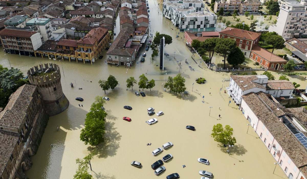 Inundaciones a principios de octubre de 2024 en Emilia Romagna, Italia