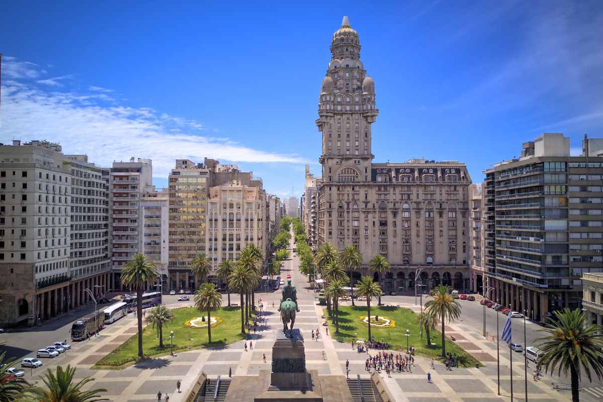 Plaza Independencia de Montevideo