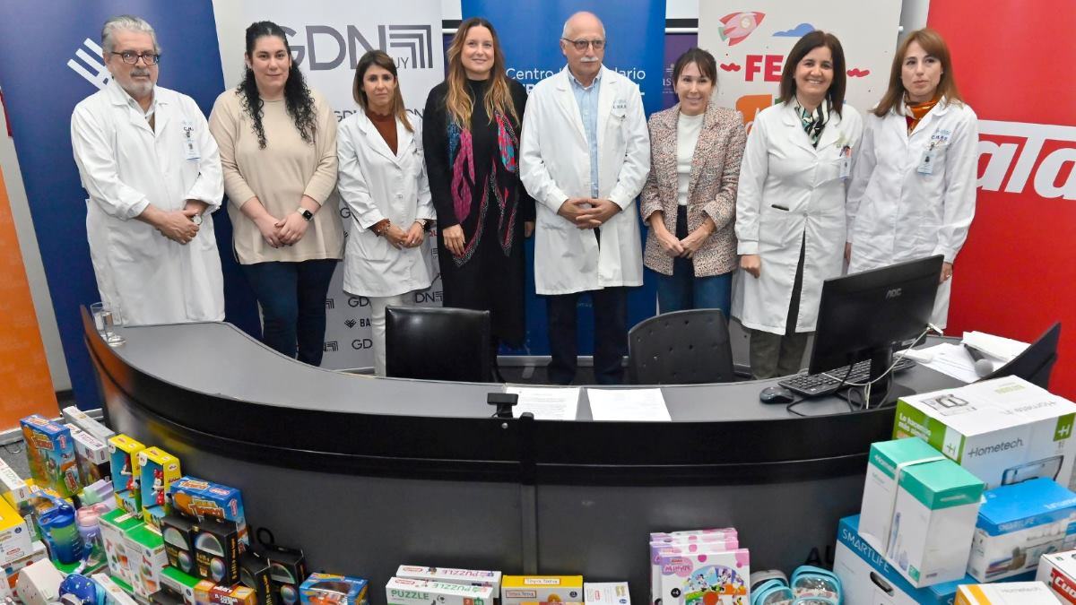 GDN Uruguay apoya a los niños del Hospital Pereira Rossell